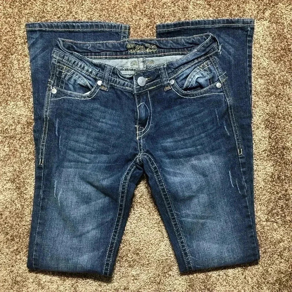 Ten 25 Blue Jeans Size 1/2 - Picture 5 of 8